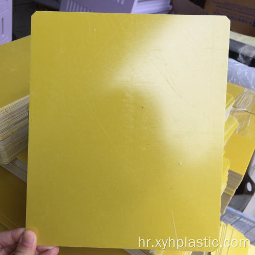 3240 Žuta epoksidna staklena tkanina laminirana ploča